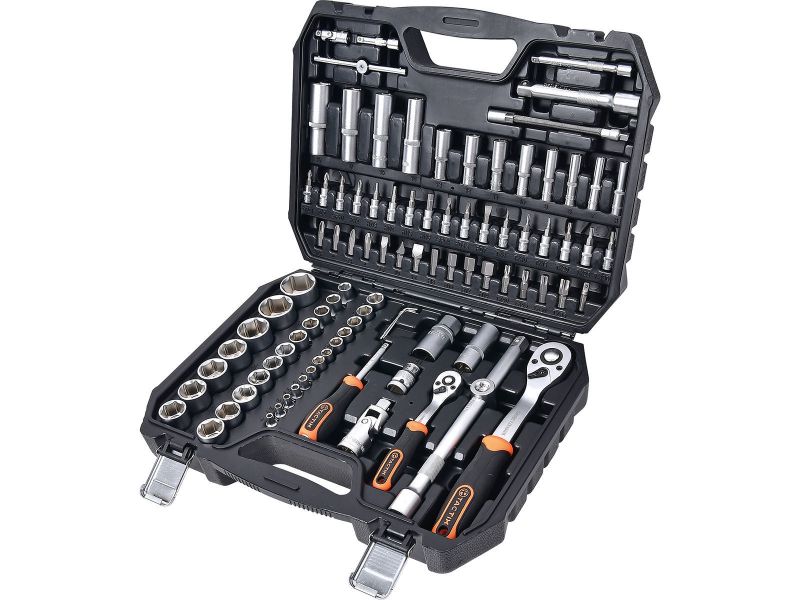 Bilde av Pipesett 1/4"-1/2" 94 deler