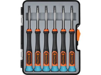 Bilde av Presisjonsskrutrekkersett Torx 6 deler
