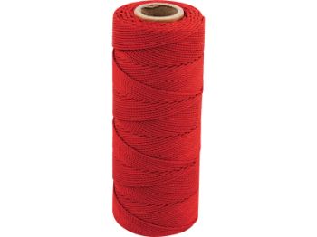 Bilde av Murerloddsnor polyester rød 1,5mm 120m