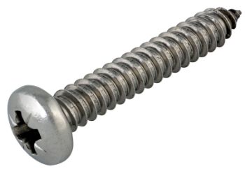 Bilde av Plateskrue syrefast panhode 4,8x50 5 stk,