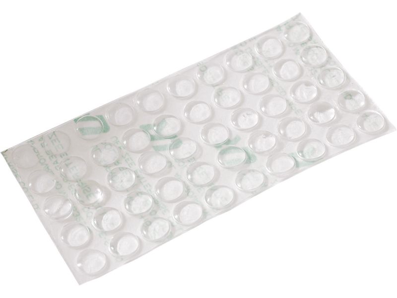 Bilde av Dørdemper transparent 3,0x10mm 50 stk,