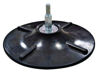 Bilde av Tactix gummitallerken 125 mm velcro