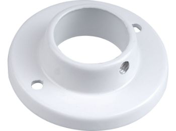 Bilde av Rørholder rund hvit Ø25mm 2 stk,