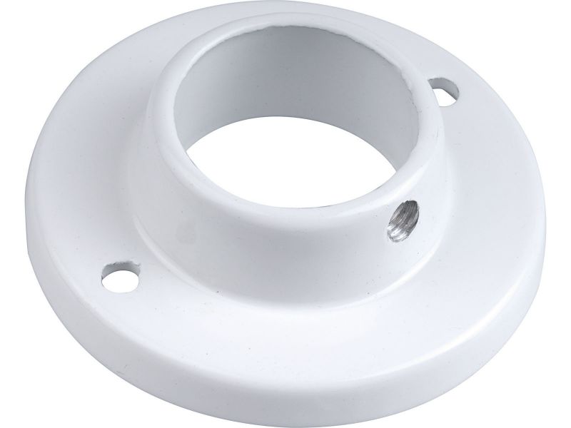 Bilde av Rørholder rund hvit Ø25mm 2 stk,