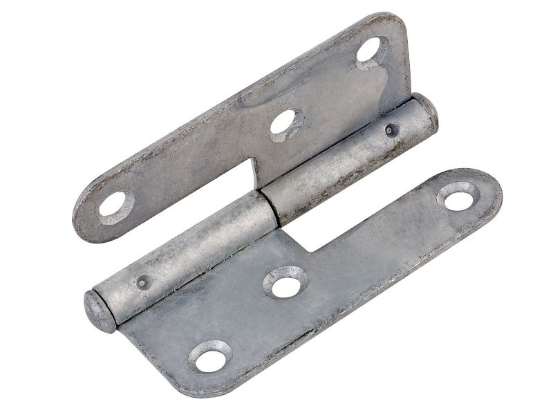 Bilde av Dørhengsel høyre varmforsinket 72x85mm 2 stk,