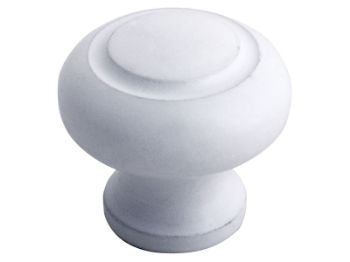 Bilde av Knopp F1000 furu/hvit 38mm