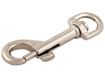 Bilde av Karabinkrok m/svivel forniklet 62mm