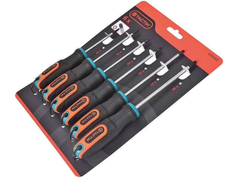 Bilde av Skrutrekkersett Torx 6 deler
