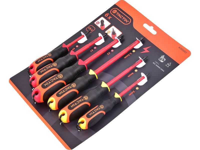 Bilde av Skrutrekkersett isolert 6 deler