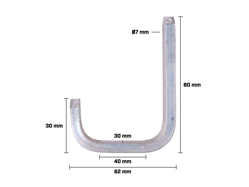 Bilde av Opphengsvinkel 40mm aluminium