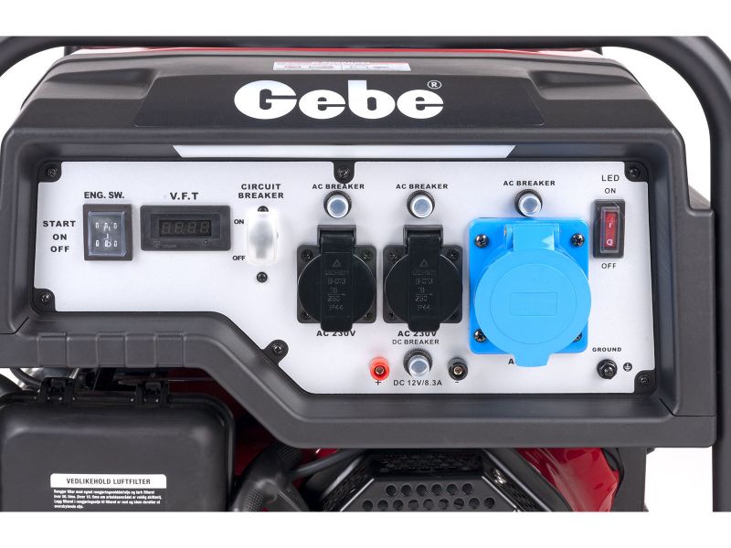 Bilde av Strømaggregat PM 8500 GR/ES bensin