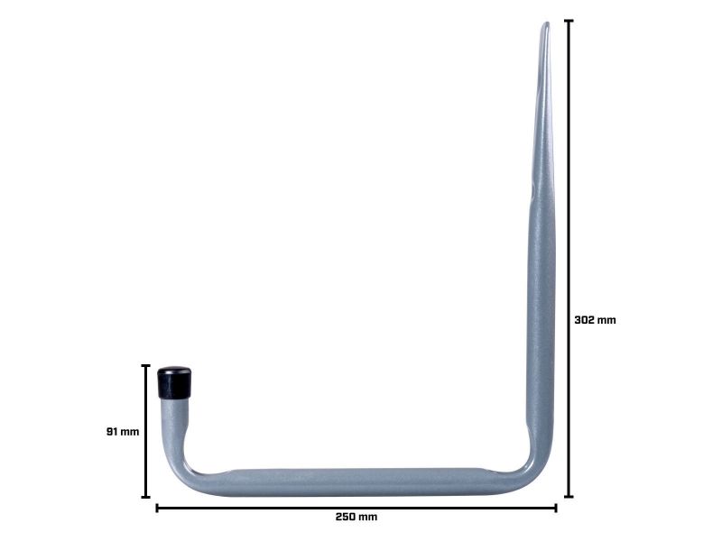 Bilde av Opphengskroker sett stål/grå 6 stk,