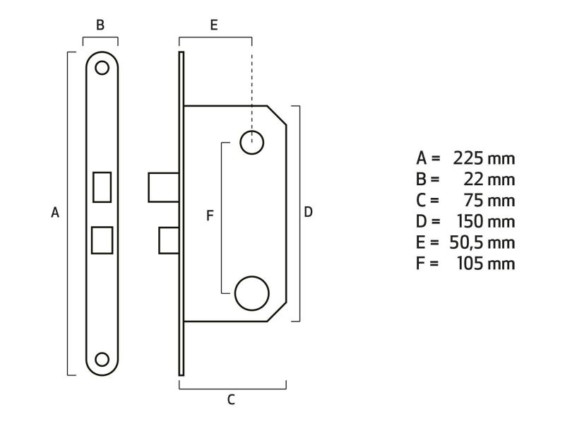 Bilde av Låskasse ytterdør 78765 elforsinket