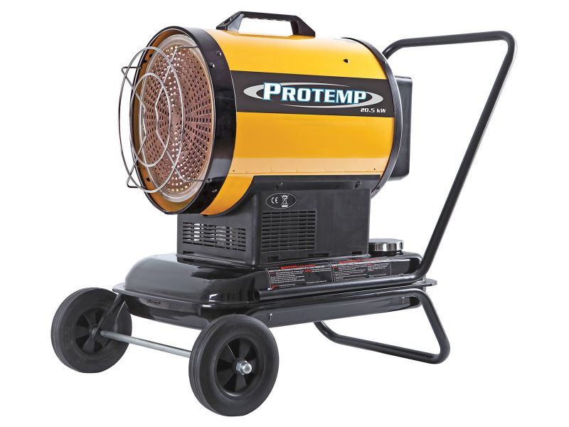 Bilde av Tralle for byggtørker IR diesel