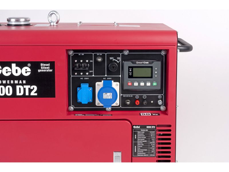 Bilde av Strømaggregat PM 8000 DT2 diesel