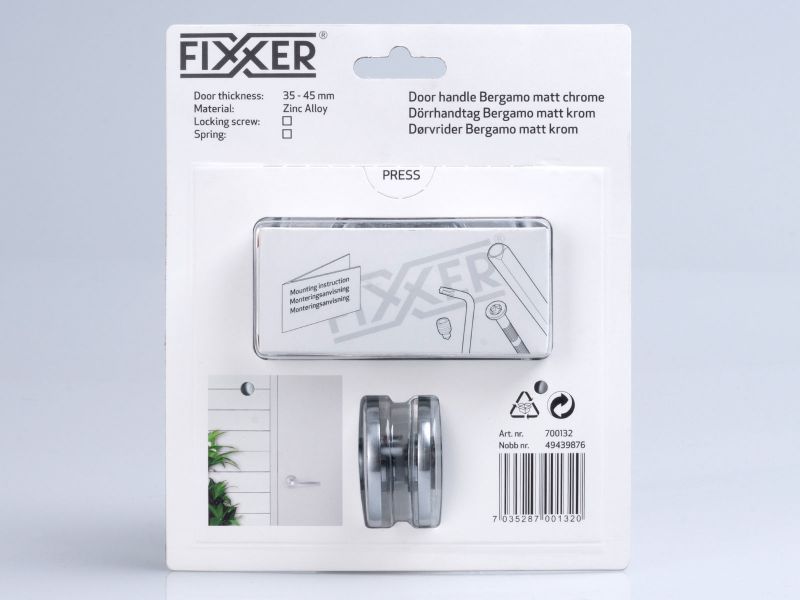 Bilde av Dørvrider Bergamo ZA/FKRM