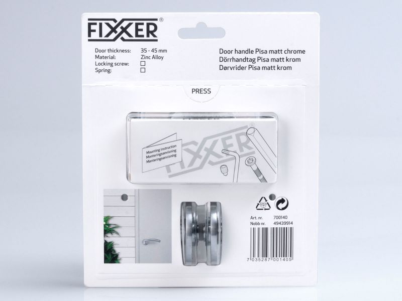 Bilde av Dørvrider Pisa ZA/FKRM