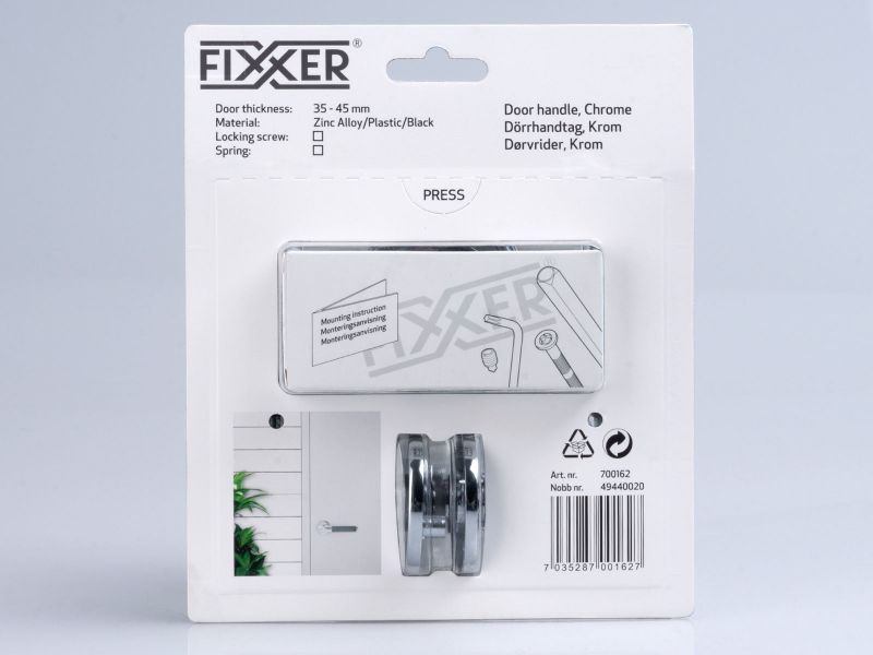 Bilde av Dørvrider Rimini ZA/FKR svart