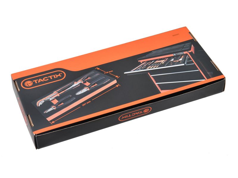 Bilde av Verktøysett f/vogn 4 deler tenger