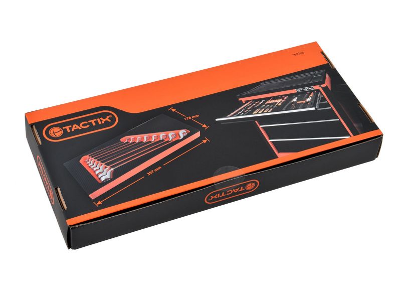 Bilde av Verktøysett f/vogn 8 deler ringnøkler