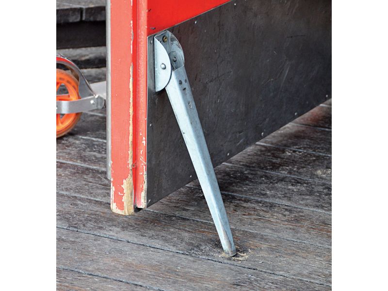 Bilde av Dørholder varmforsinket 385x1,5mm