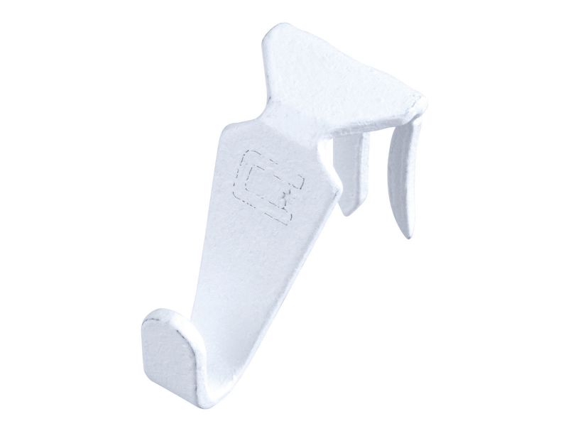 Bilde av Opphengskrok hvit 20kg 10 stk,