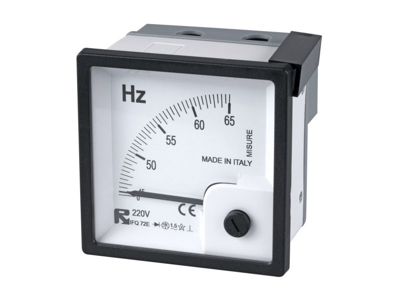 Bilde av Frekvensmeter 45/65Hz 72x72 for F25L-42L-50L-75L