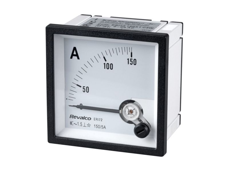 Bilde av Amperemeter 150A 72x72 for Farmer 50L-75L