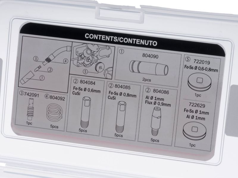 Bilde av Tilbehørssett for mig-apparat (Box C)