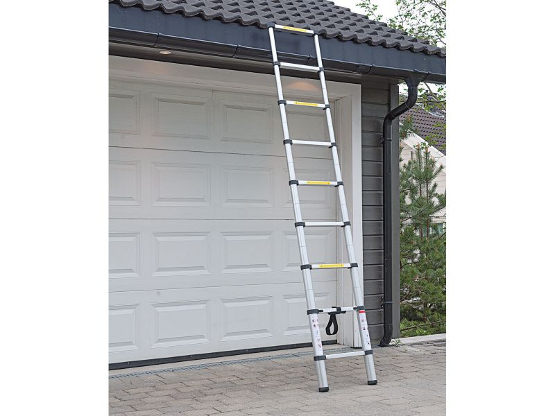 Bilde av Teleskopstige alum 2,6m 9 trinn