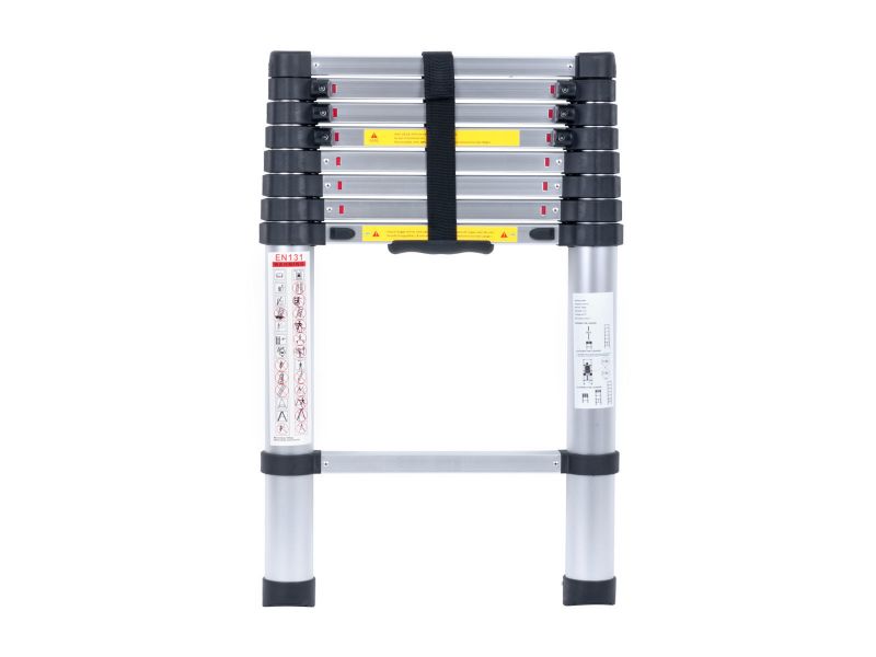 Bilde av Teleskopstige alum 2,6m 9 trinn