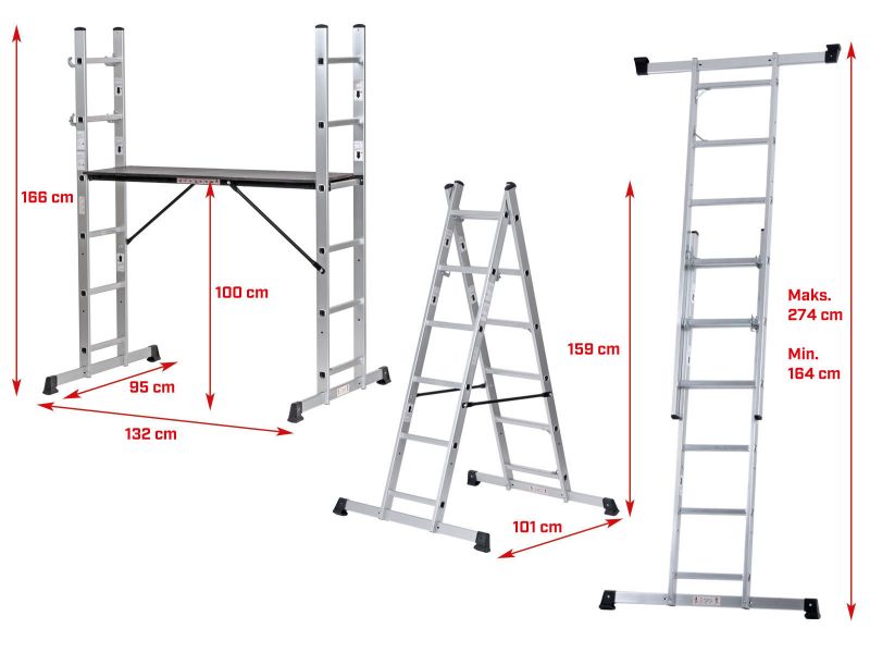 Bilde av Trappestillas 2x6 trinn